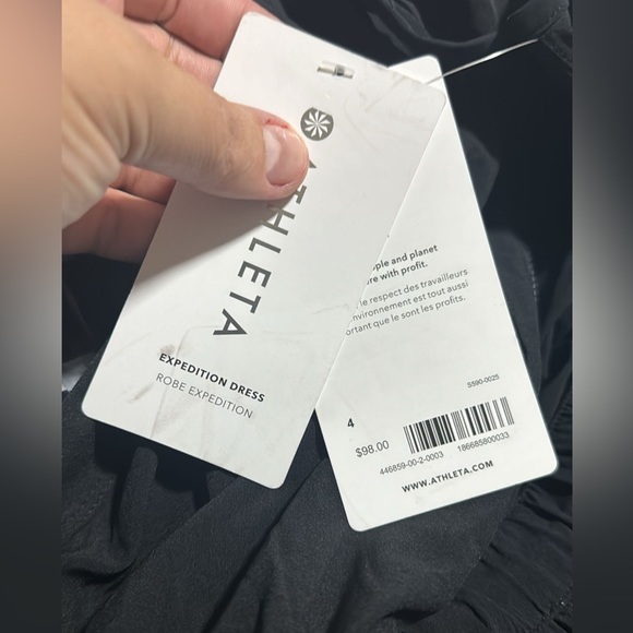 Athleta Expedition Dress Skort Dress // Black #446859 - Picture 13 of 16